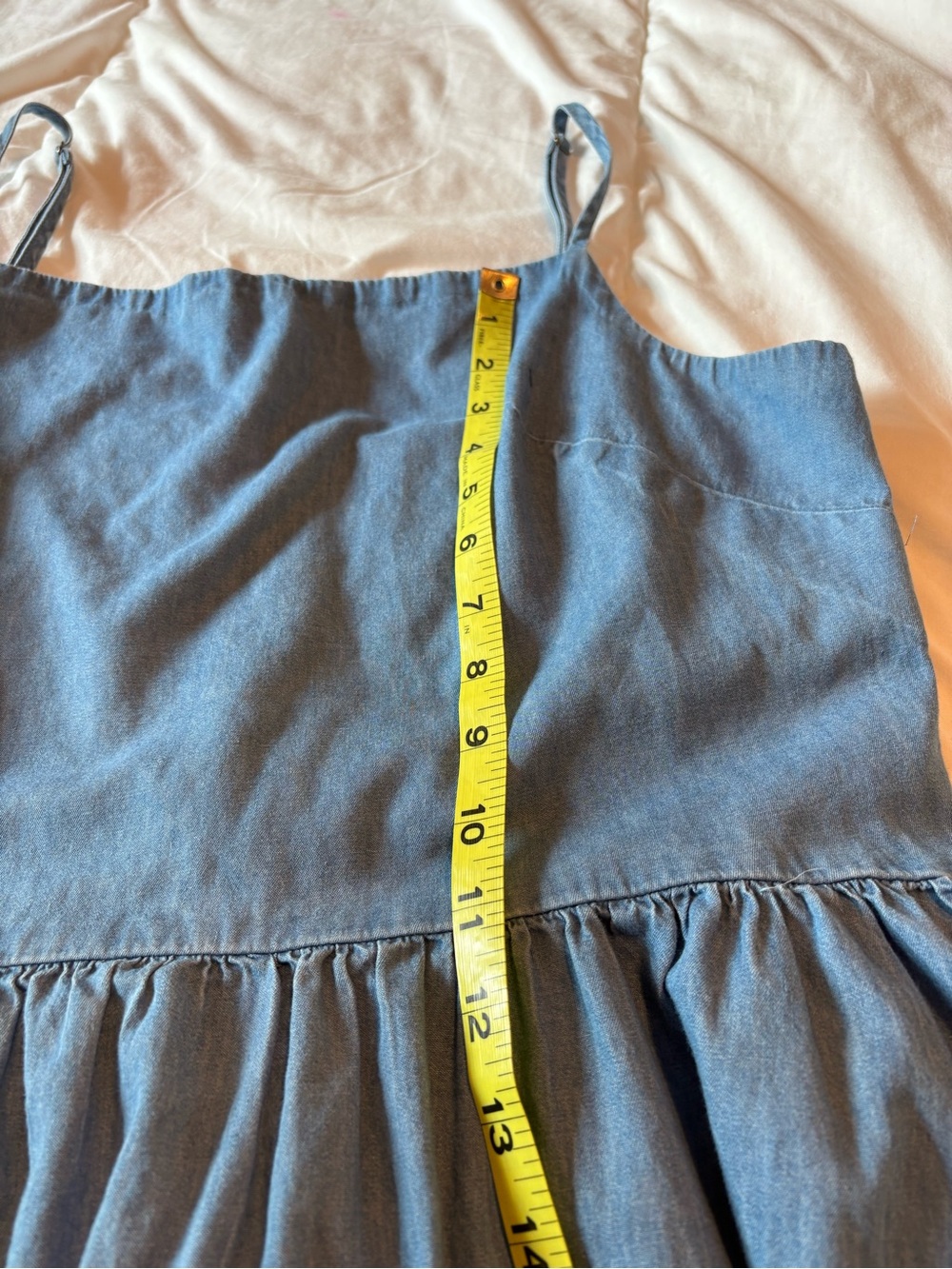 GAP Lightweight Denim Mini Dress - Picture 5 of 12